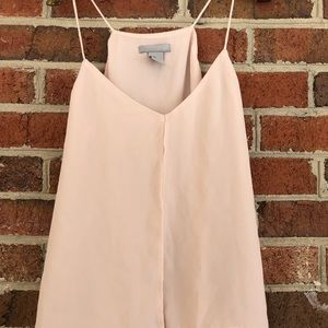 H&M light pink cami blouse